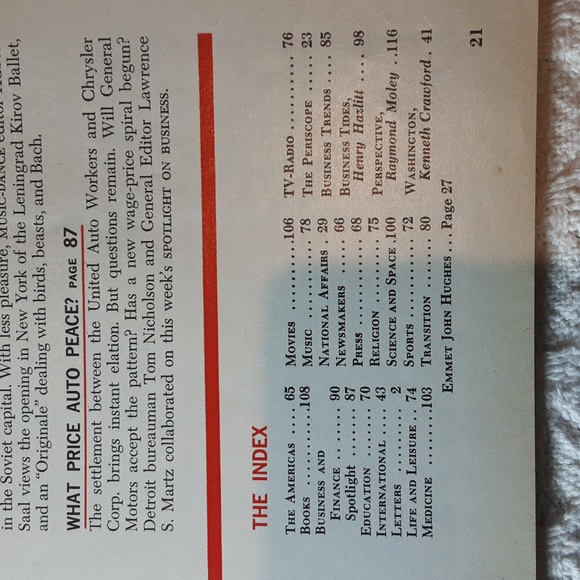 Vintage Newsweek Magazine September 21, 1964 - Picture 3 of 4